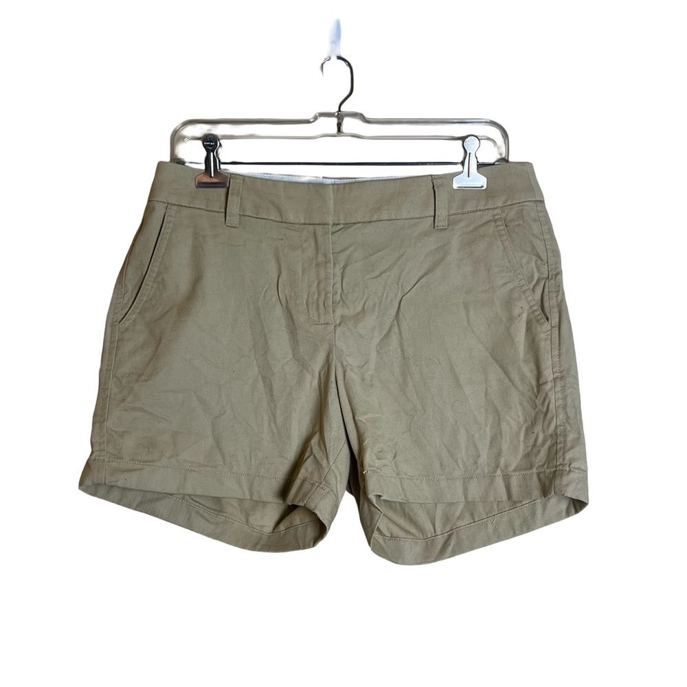 J. Crew beige 100% cotton shorts. Size‎ 6